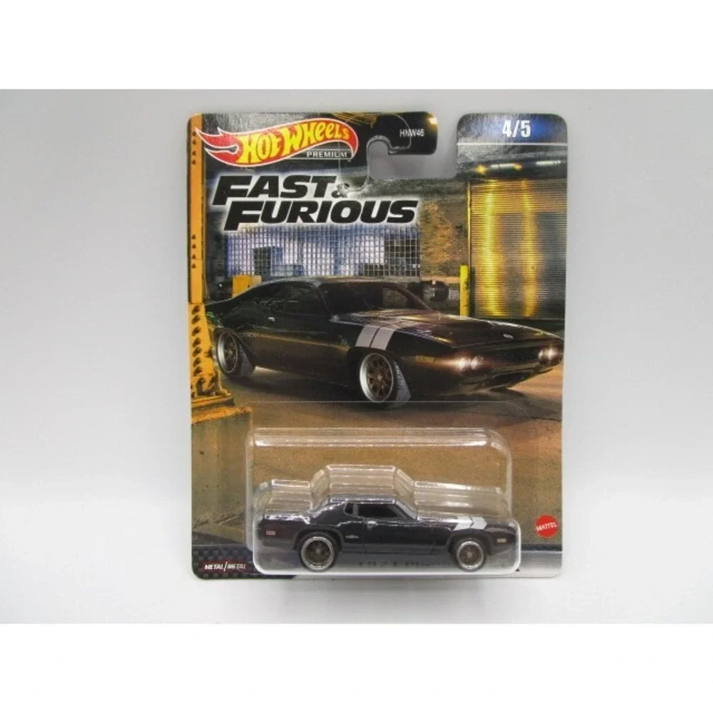 Hot Wheels Premium Fast & Furious 1971 Plymouth GTX 4/5 Diecast Car Real Riders